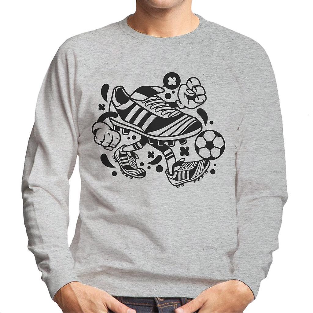 Fotball Boot mann menn Sweatshirt