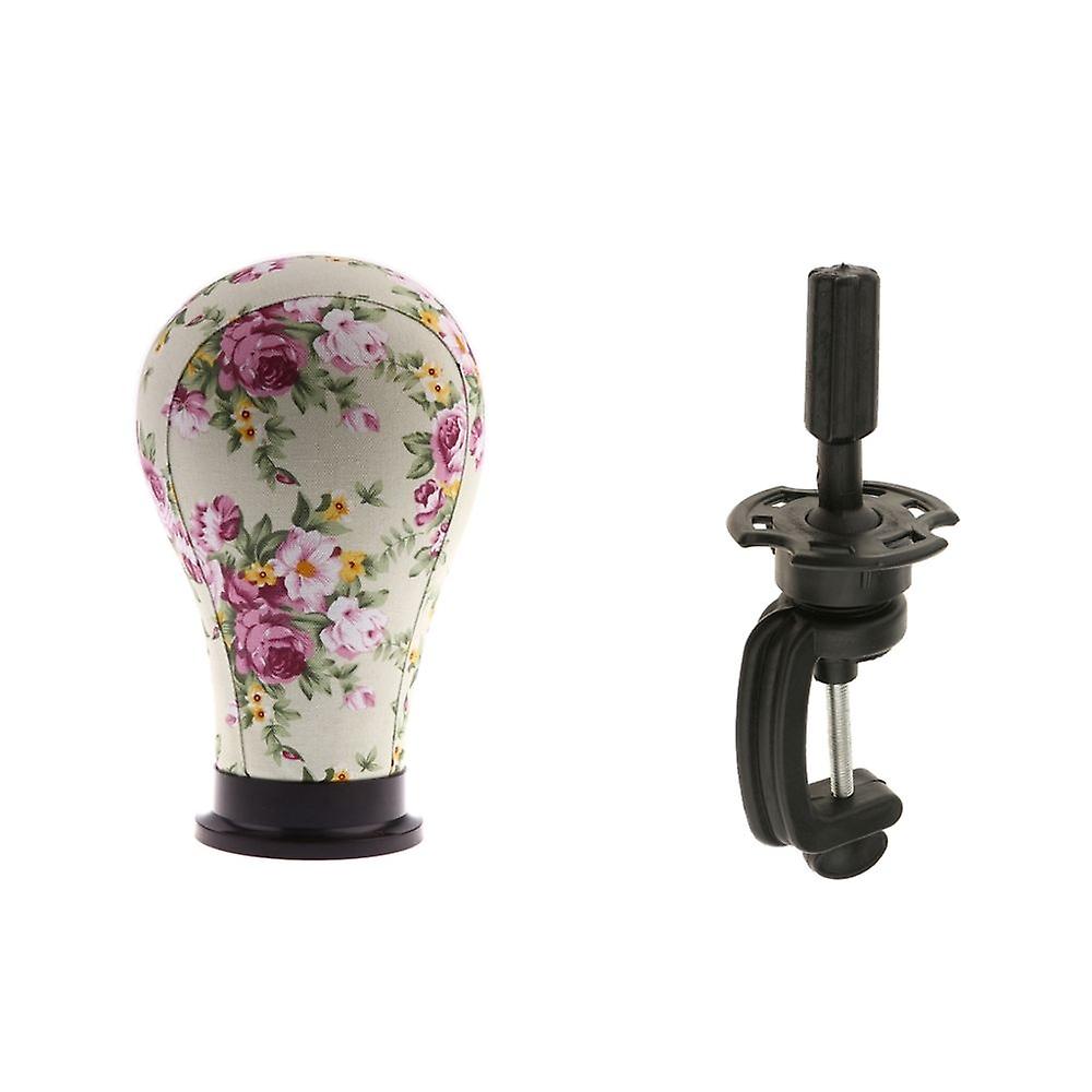 Canvas Head Mannequin With Stand
