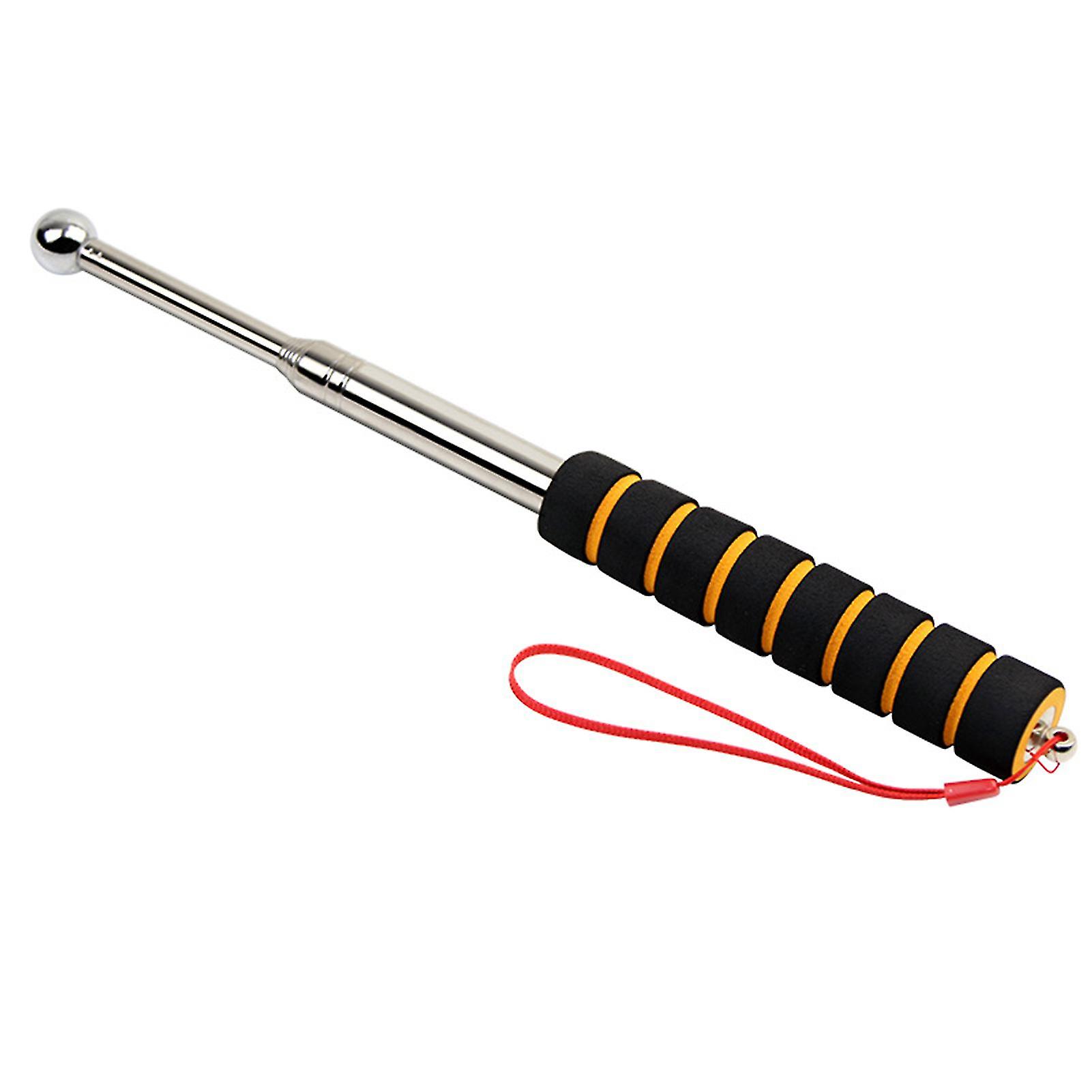 Telescopic Hollowing Drum Hammer Bold Shockproof Round Head Antislip Reinforced Metal House Inspection Hammer For Home
