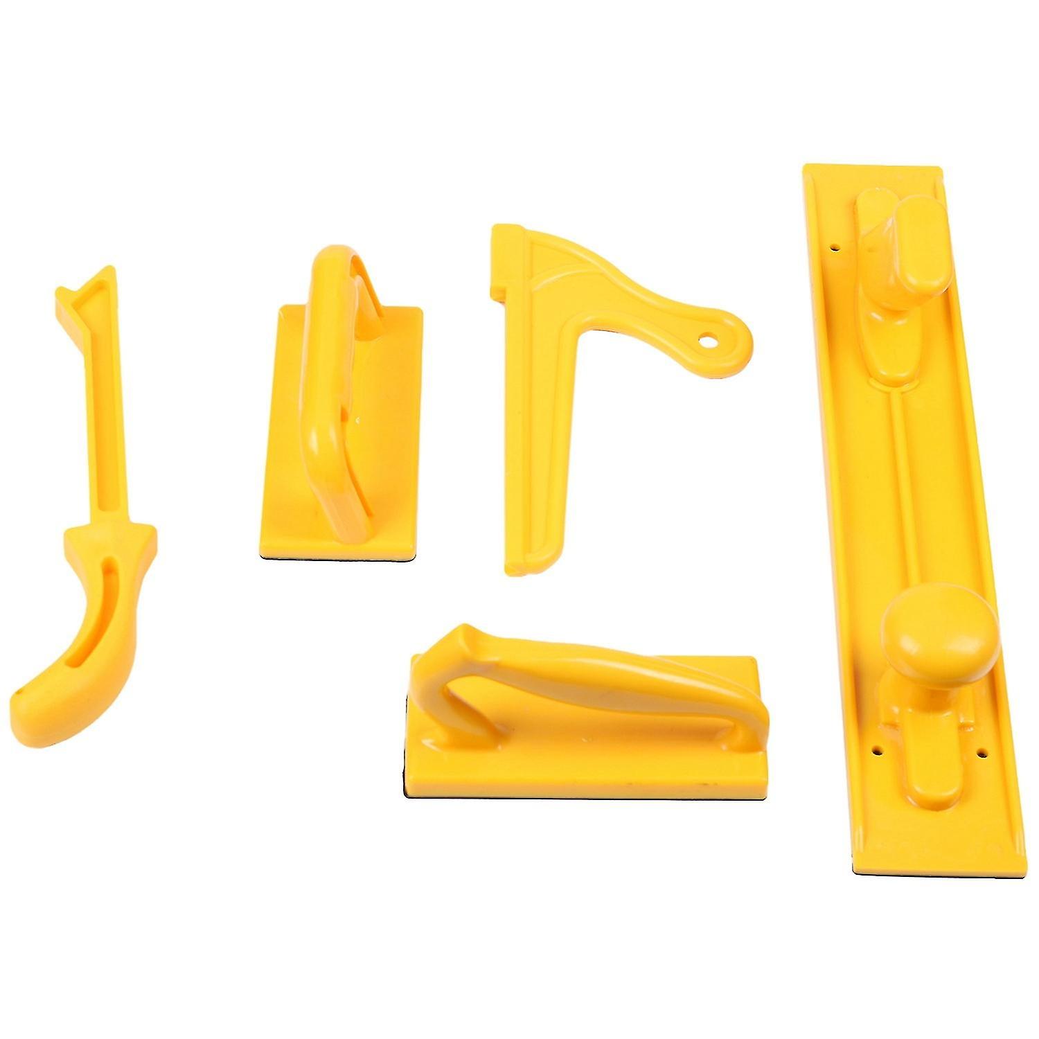 Woodworking Tools 5 Sets Of Plastic Table Saw Block And Stick Package
