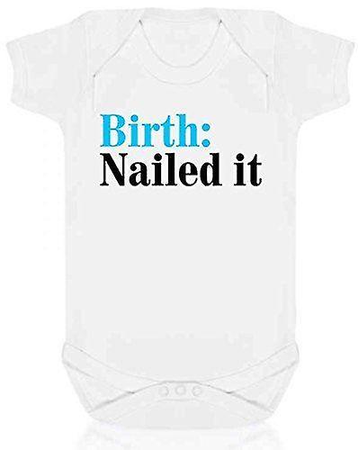 Birth Nailed It Short Sleeve Babygrow