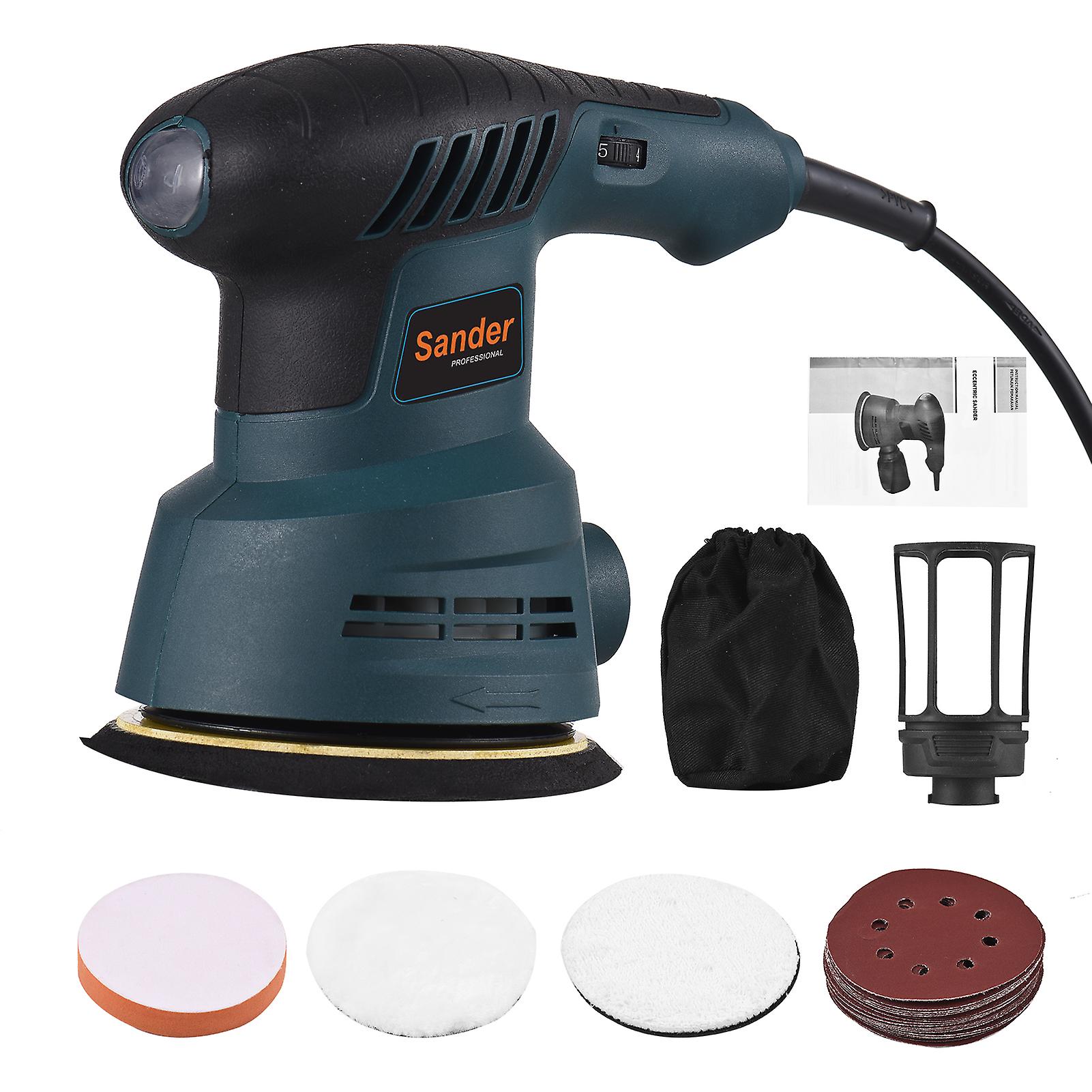 Random Orbit Sander 300w Orbital Sander With 6 Variable Speeds