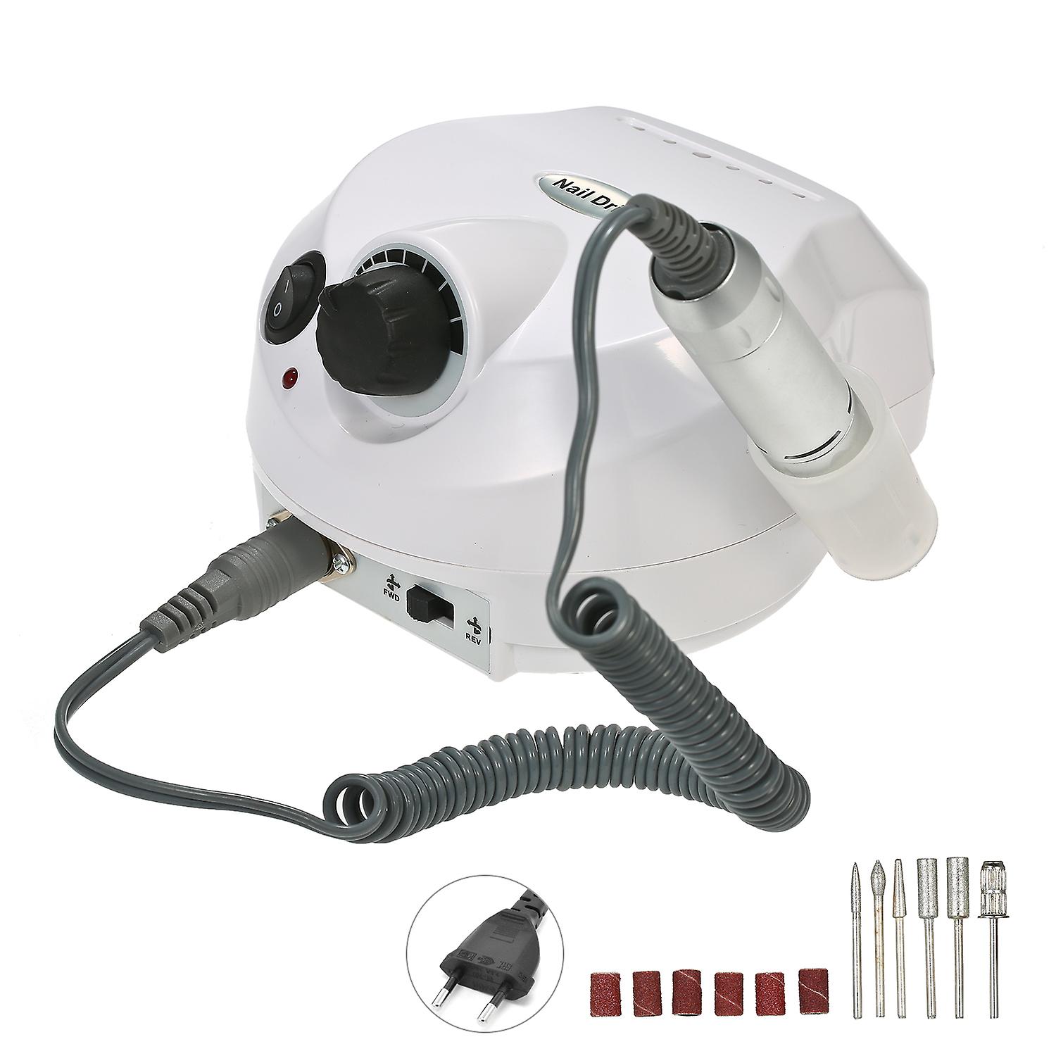 Professional Electric Nail Drill Machine Nail File Grinder Polisher Kit