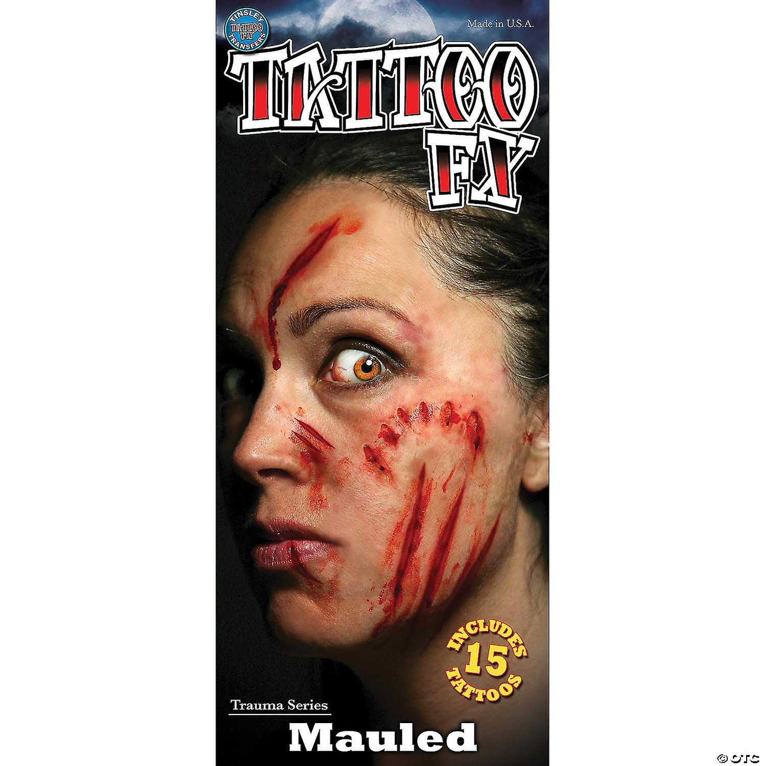 Tatouage traumatique malmené