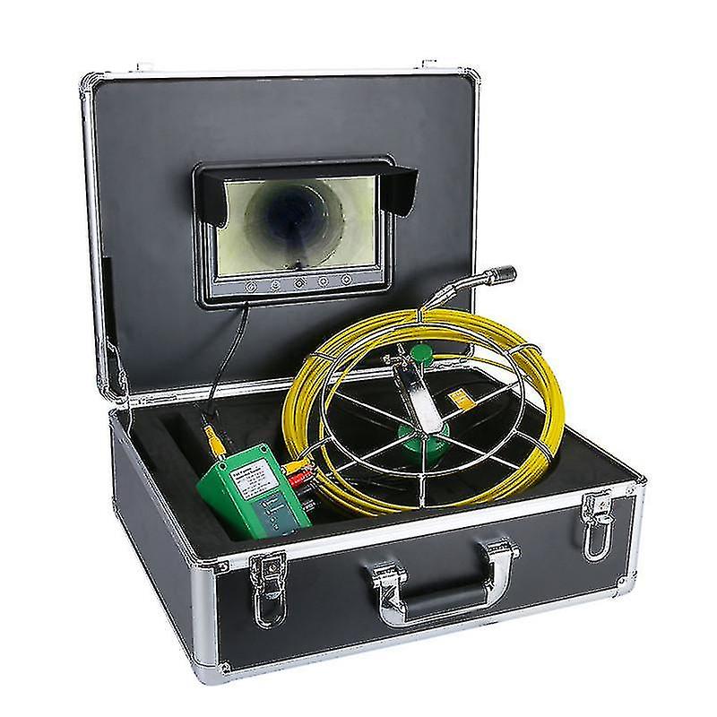 9 Inch Industrial Borescope Pipeline Borescope 20m Pipeline Underground Camera