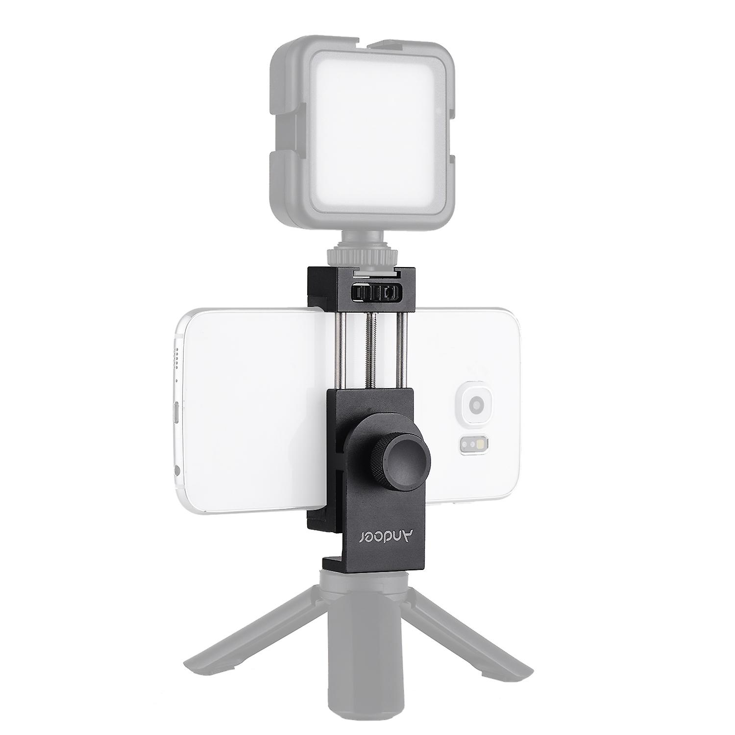 All Metal Phone Holder Tripod Mount Adapter