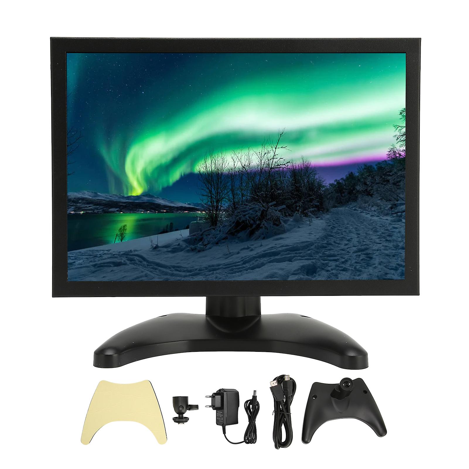 10.5 Inch Portable Monitor IPS 1920x1280 Display for Computer Digital Camera EU Plug