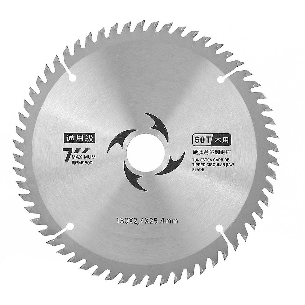 Circular Saw Blade, TCT Wood Plastic Cutting Saw Blade for Cutting Wood Woodworking Tools 7 Inch(60T) BSBIE