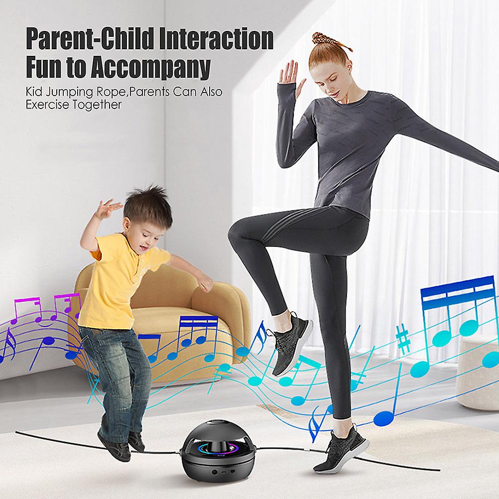 Jump Rope Electric Skipping Ropes Jumping Rope Adjustable 1-10 Speed Level Remote Control Jump Rope for Kids Adults