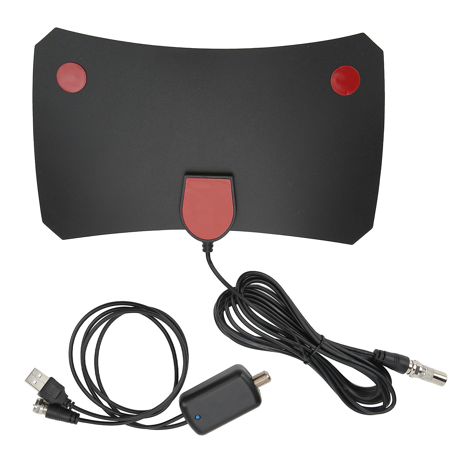 Emoshayoga TV Antenna, Stable Signal 4K 1080P Easy Installation Television Antennas Accessory 25DBI High Gain for Home