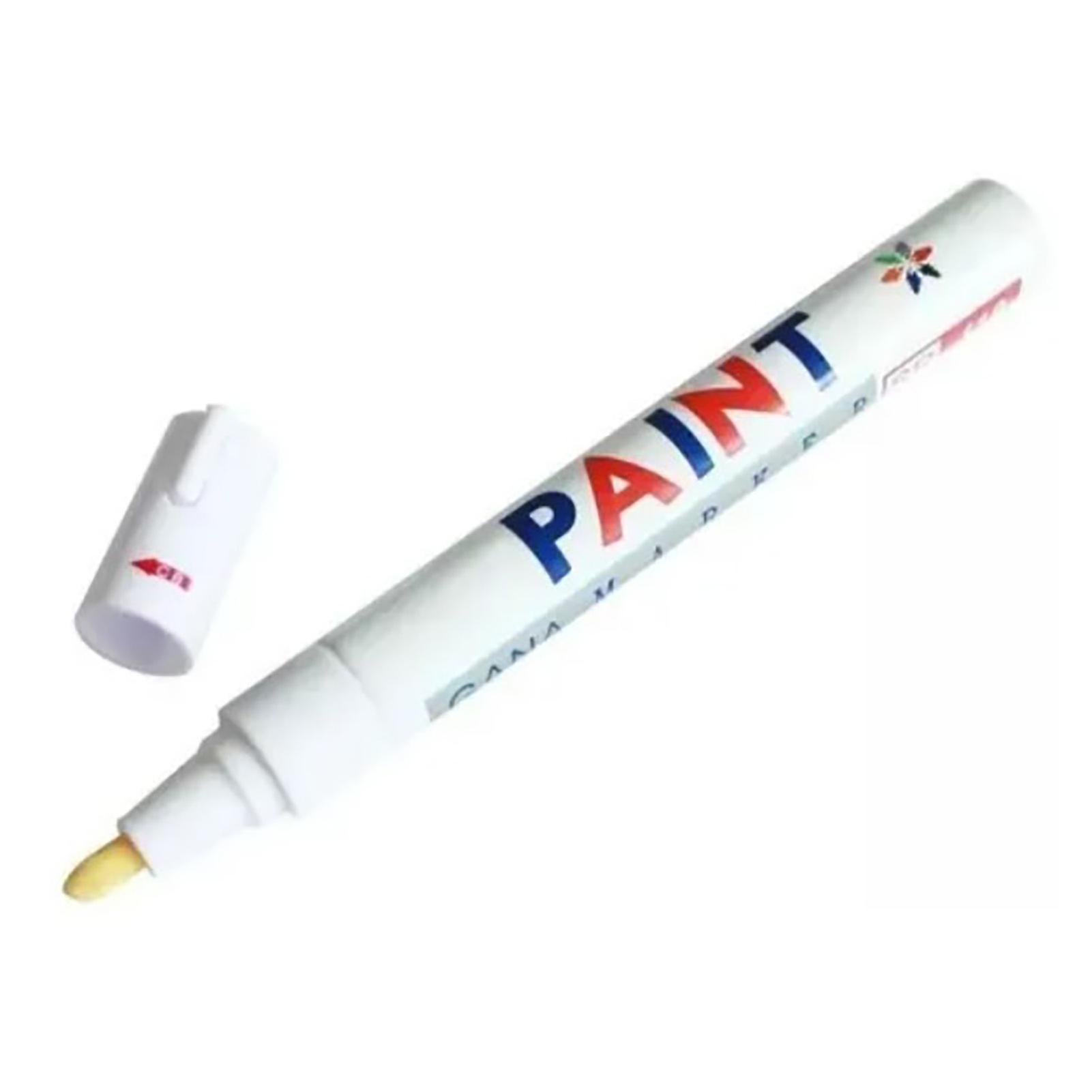 12Pcs Graffiti Markers Assorted Colors Colorfast Waterproof Quick Dry Paint Markers for Glass Wood Metal