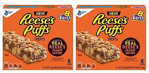 Reese's Puffs Treats Peanut Butter & Cocoa Bars 2 Pack
