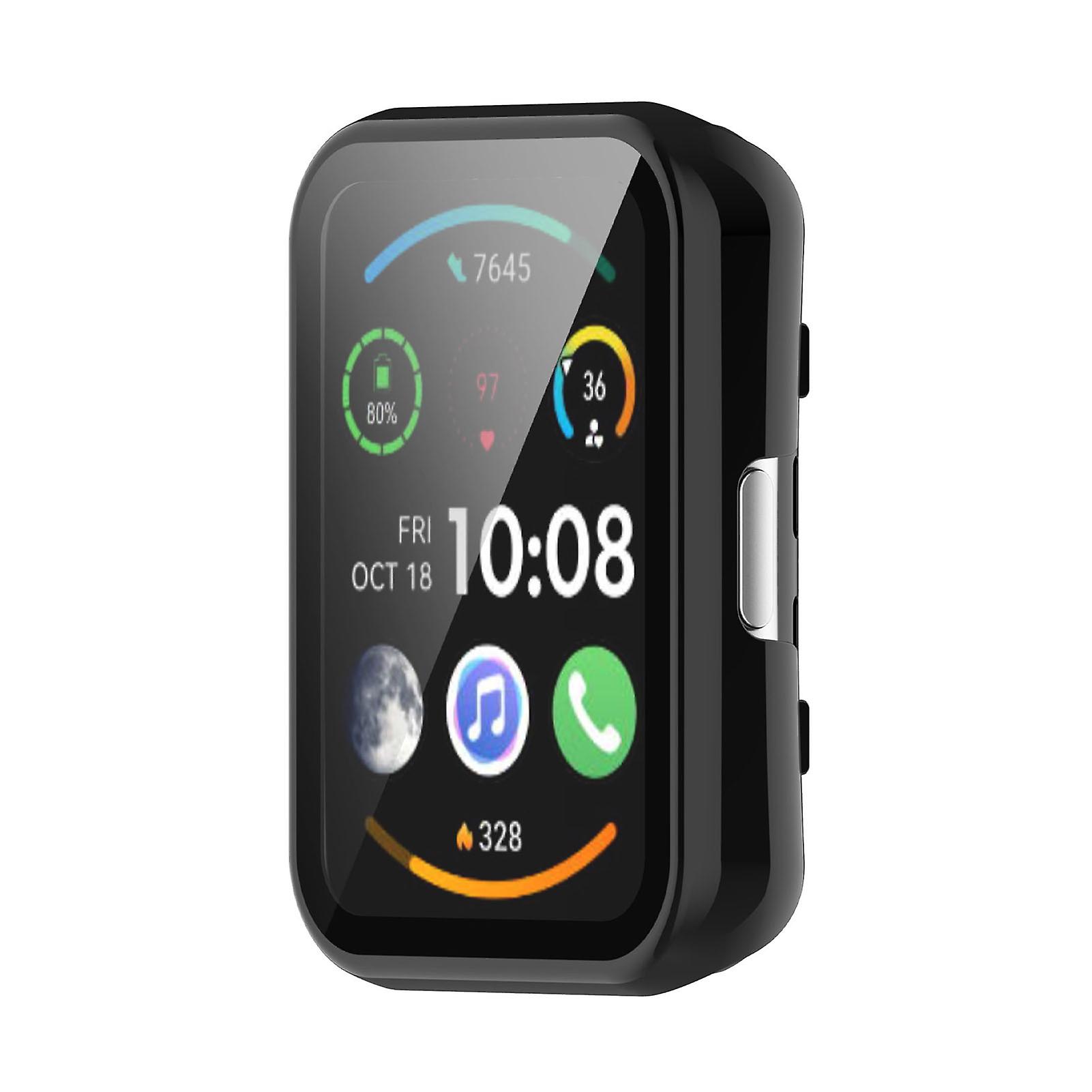 High Sensitivity TPU Full Protective Screen Case for Fit2 Watch Black