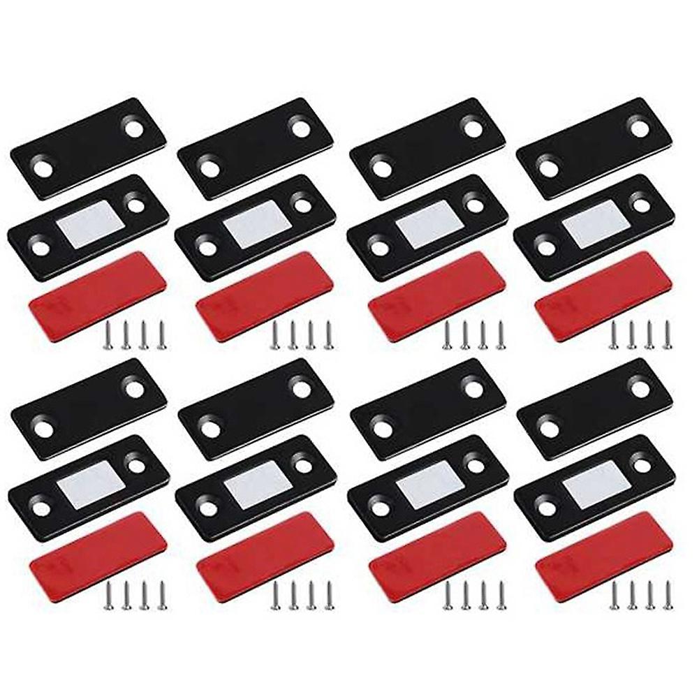 Cabinet Magnetic Catch,8 Pack Ultra Thin Cabinet Door Magnets Stick on Drawer Magnetic Cabinet Latc