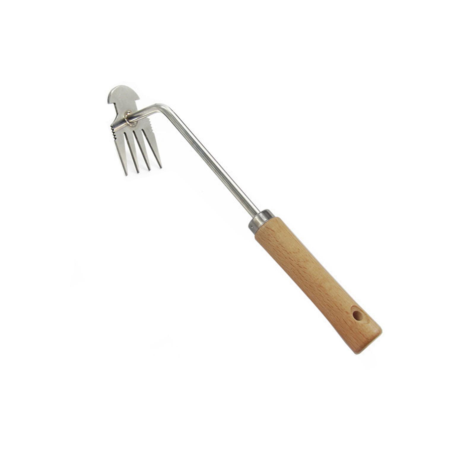 Dual Use Handheld Grass Removal Rake Labor-Saving Planting Accessories for Garden Yard