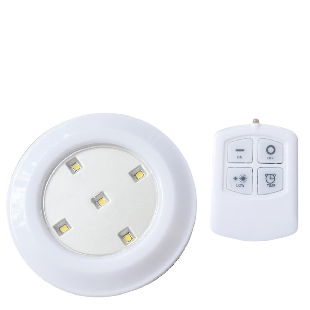 Wireless Remote Control Bright Led Night Light Battery Powered Ceiling Lamp For Kitchen Cabinet