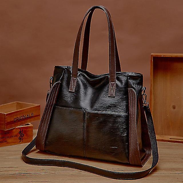 سعة كبيرة عارضة حمل حقيبة نسائية حقيبة يد فاخرة حقيبة كتف للإناث 2023 السيدات خمر بو الجلود حقيبة كروسبودي ساك