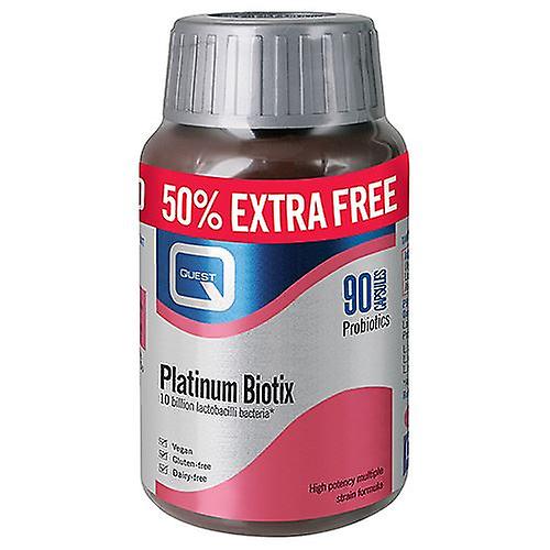 Quest Platinum Biotix - 50% Extra FREE - 60+30 Capsules