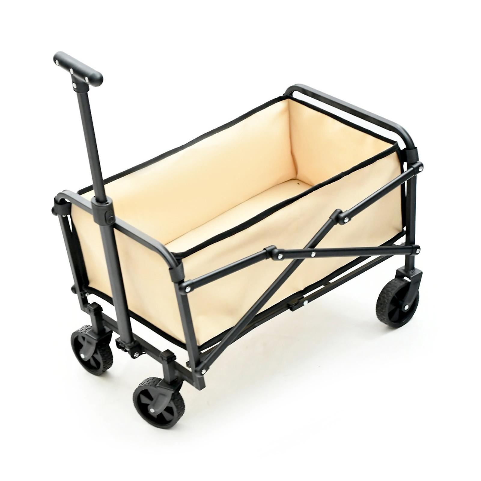 Outdoor Picnic Camping Trolleys Practical Lightweight Wagon For Shopping Camping Outdoor