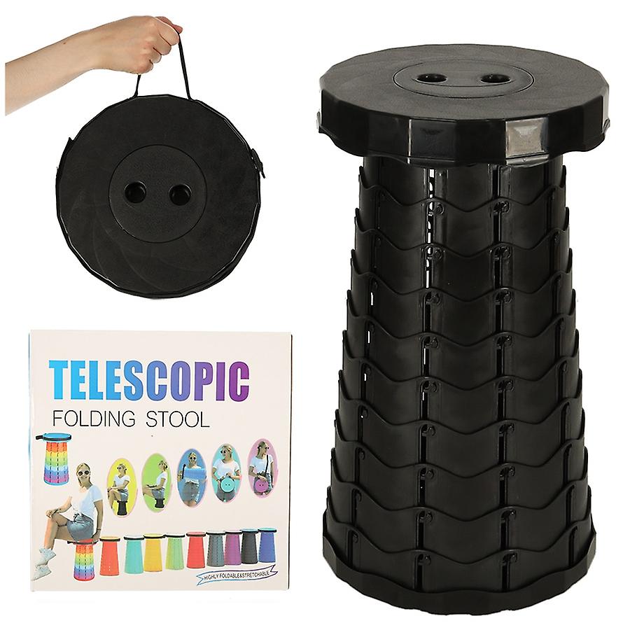 Fällstol hopfällbar pall pall svart