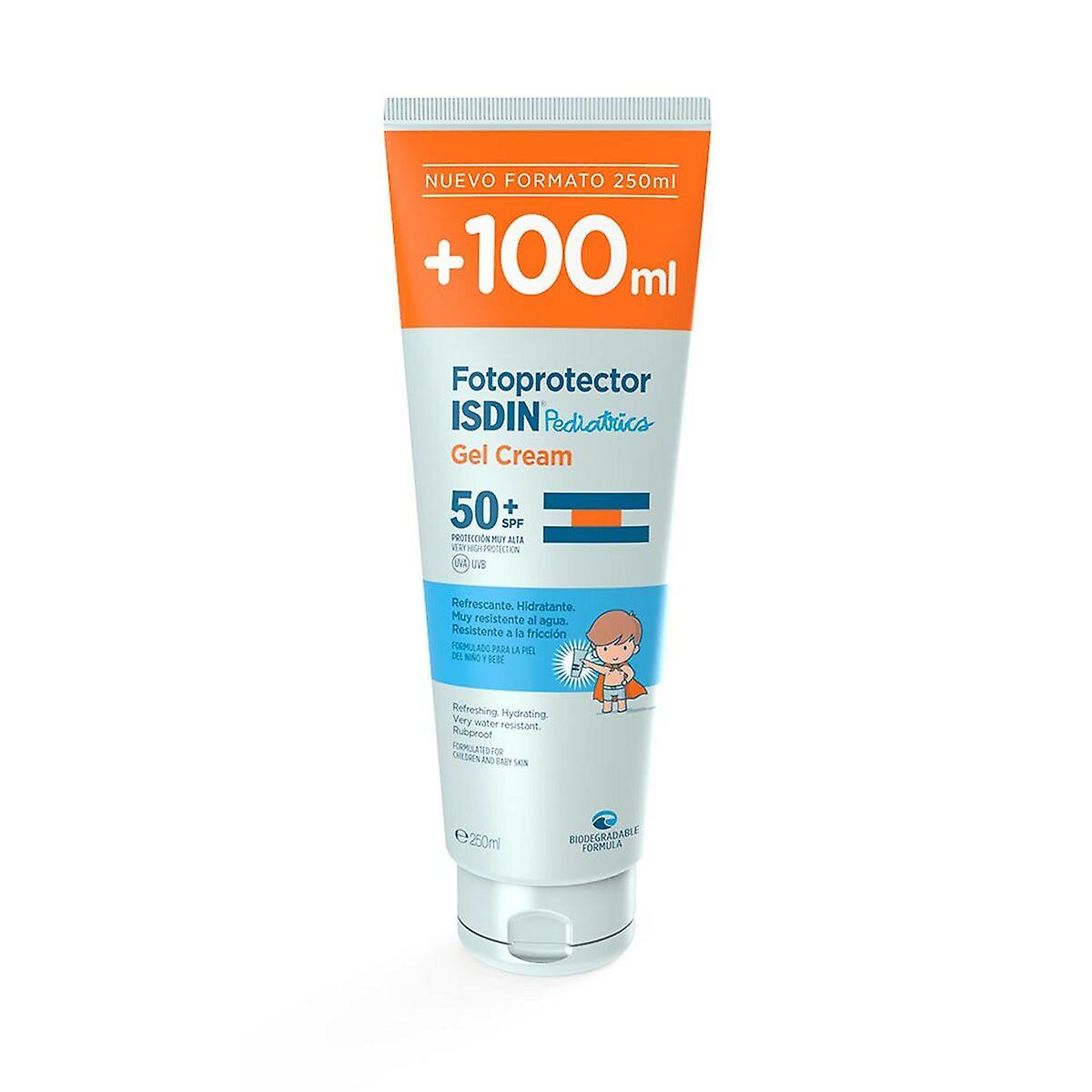 防晒凝胶 Isdin Fotoprotector 儿科 SPF 50 250 毫升儿童