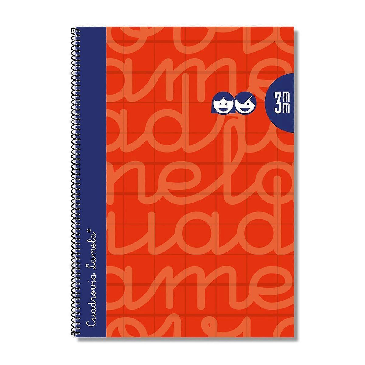 Notebook Lamela Red Din A4 5 Pieces 80 Sheets