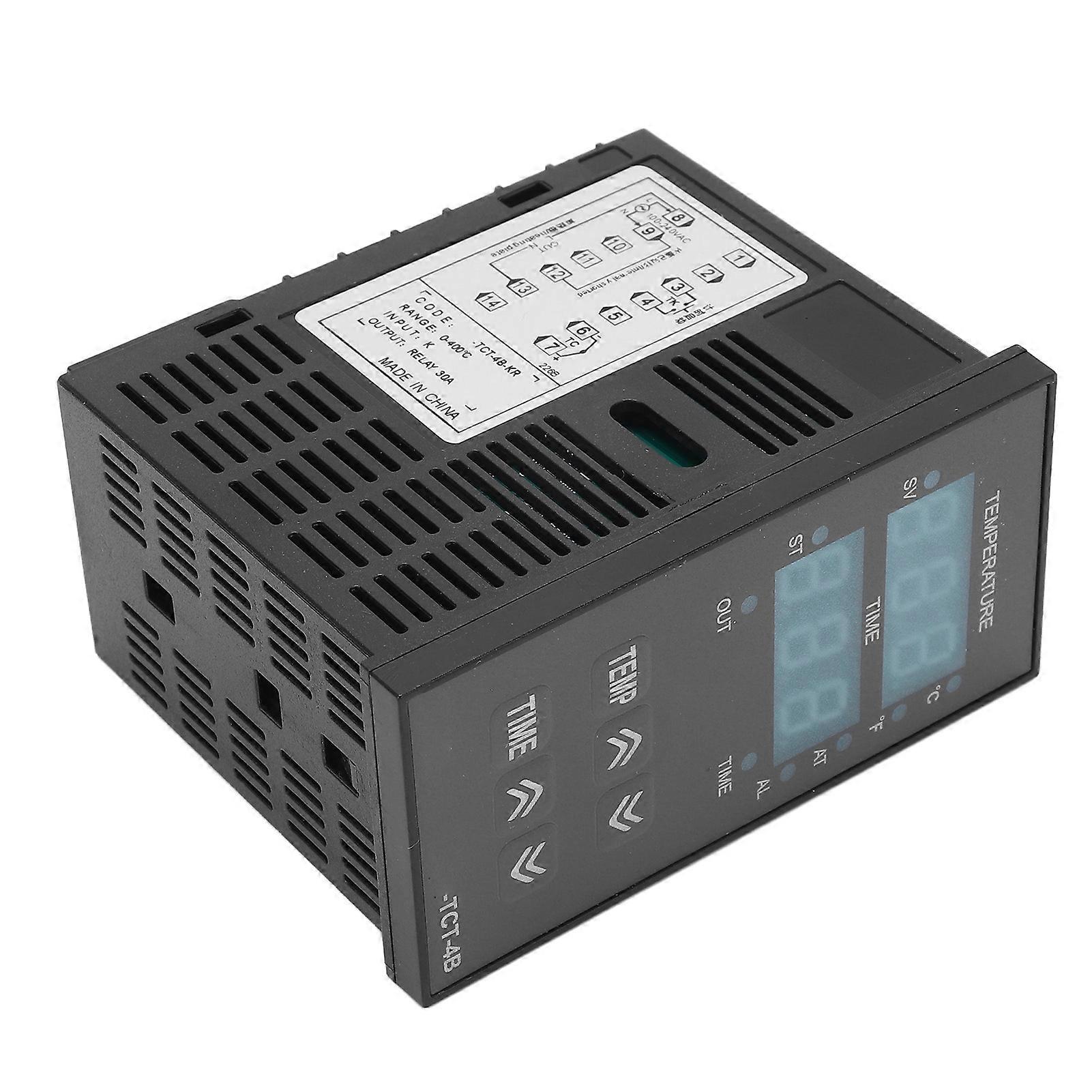 BERM PID Temperature Controller Digital Display LED Temperature Controller for Heat Press Machine 100‑240V