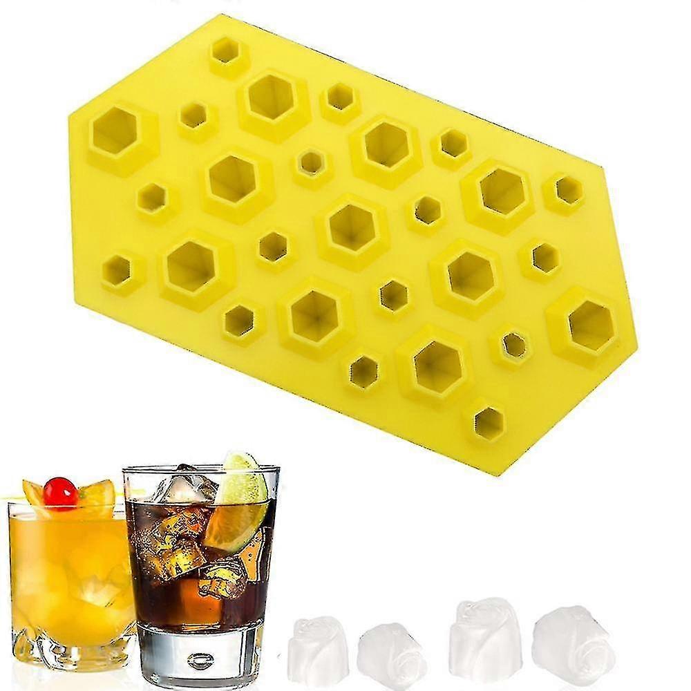Ice Cube Trays Reusablefor Whiskeycocktailchocolate