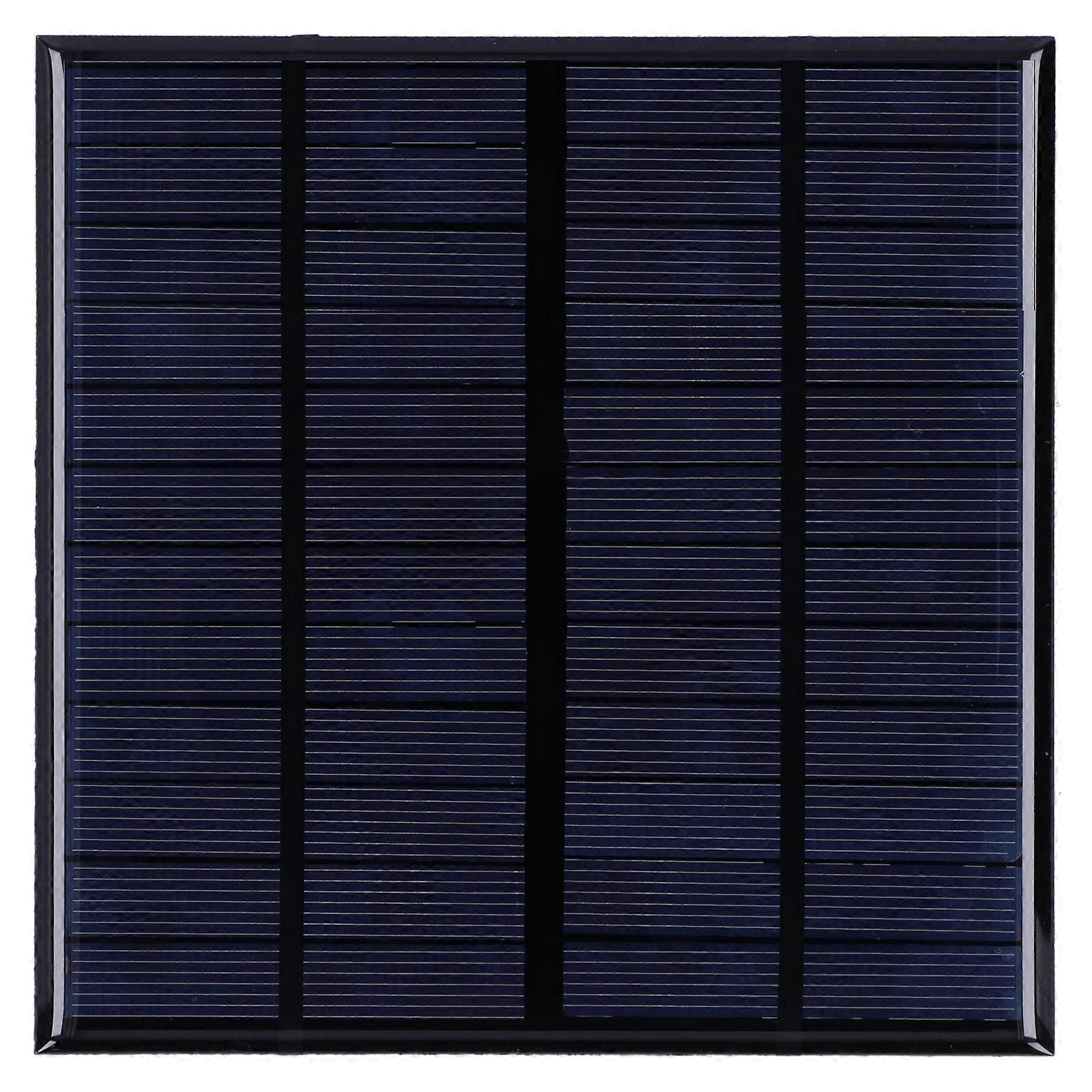 Panel solar Batería Placa de celdas Módulo de bricolaje Componente electrónico 3W DC12V 145 x 145mm