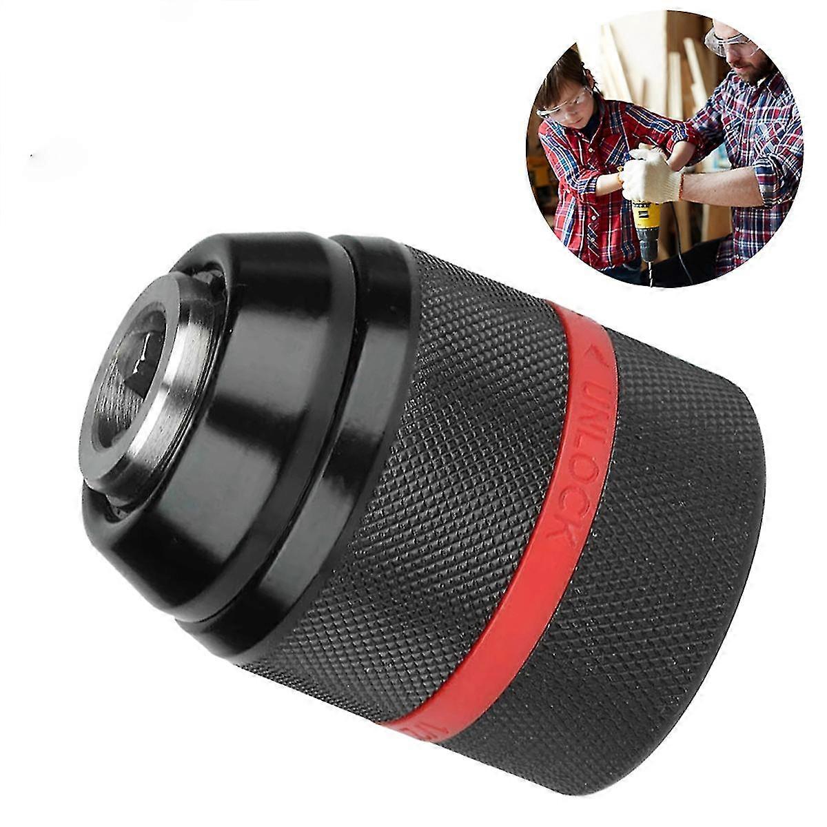 13mm Metal Keyless Drill Chuck Hex Quick Change Adapter Converter Multi-purpose Hand Drill Chuck