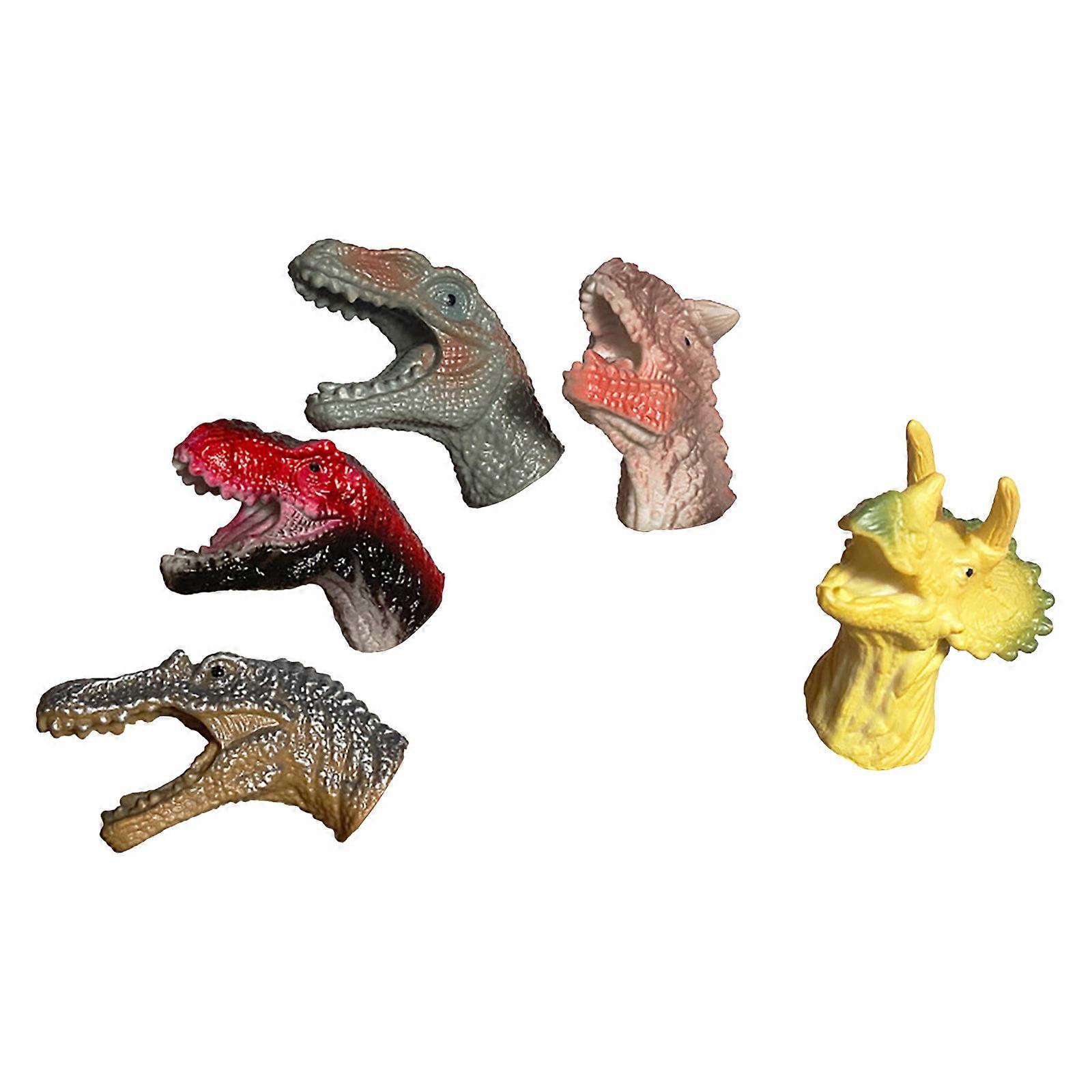 Hot Experiments Science Kits STEM Activities Learning Toys Dinosaur Finger Puppet Set, Hand Toy, Educational Toys, Hand Puppet Set 1159