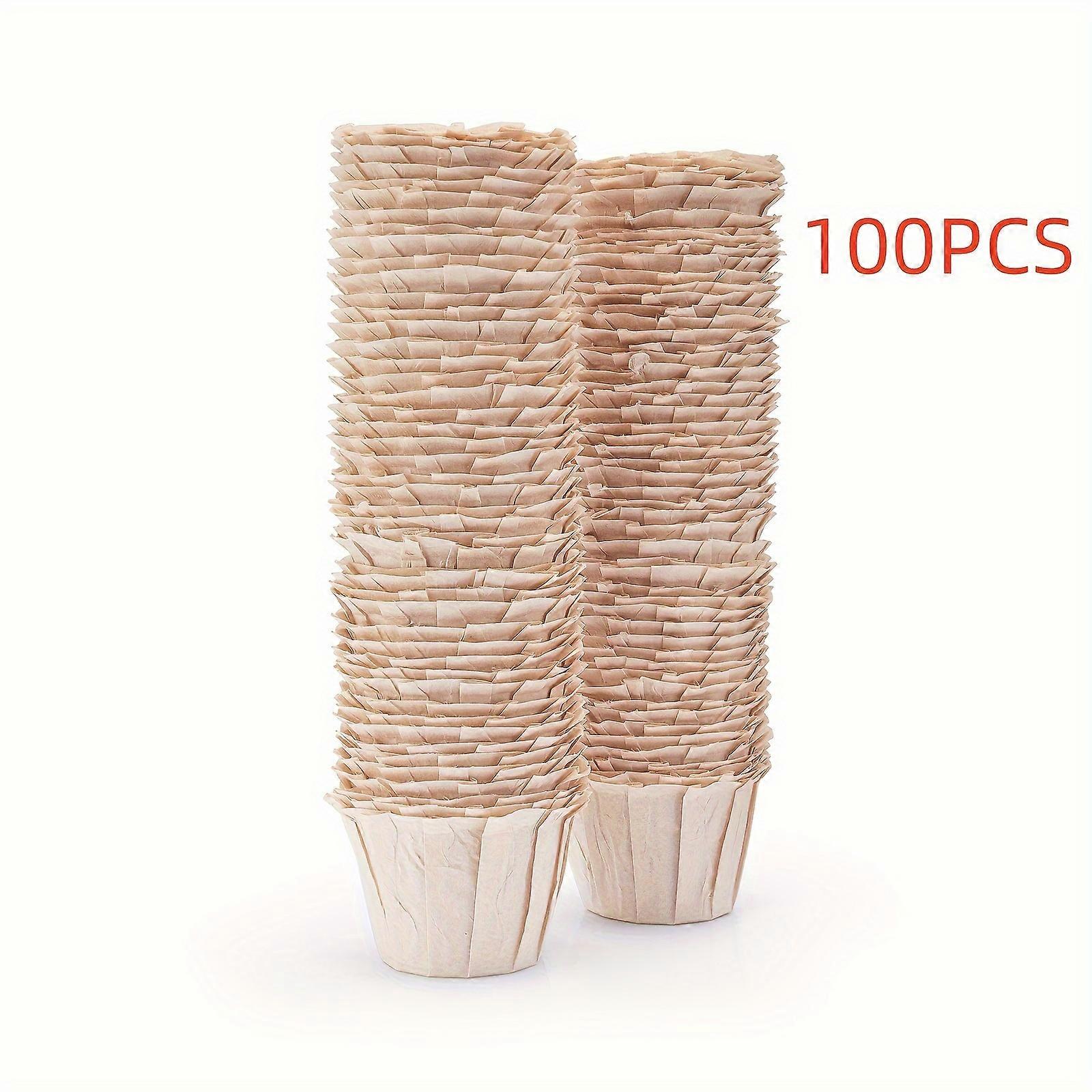 300PCS Premium Paper Coffee Filters - Compatible with Reusable K-Cups & All Brands, Effortless Disposable Design, Superior Brewing with No Sediment