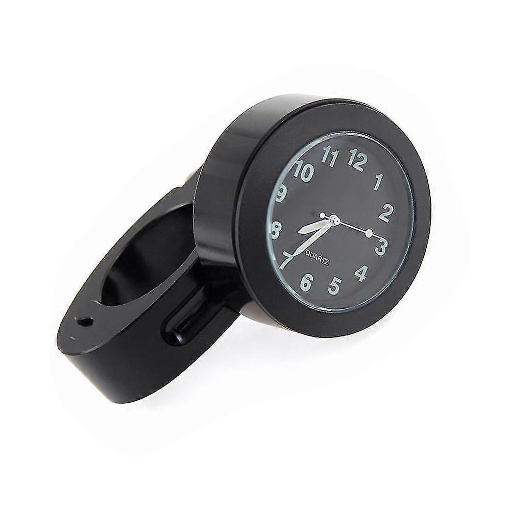 Bike Motorcycle Handlebar Waterproof Mini Mount Dial Watch Clock