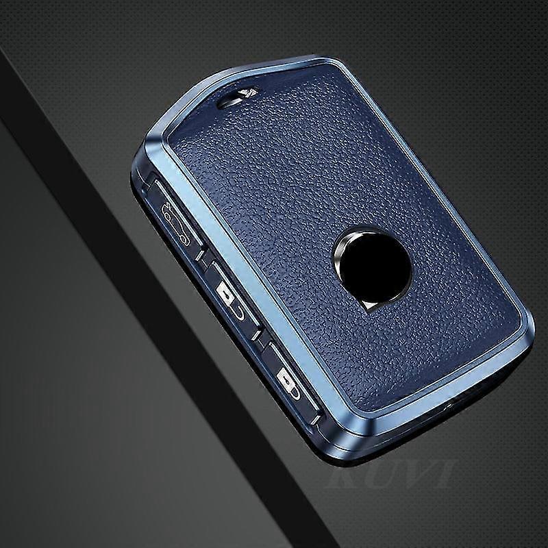 Piele metalică Car Remote Key Case Cover Shell pentru Volvo S60 S90 Xc40 Xc60 Xc90 V60 V90 C40 Polestar 1 Polestar 2 Fob protector