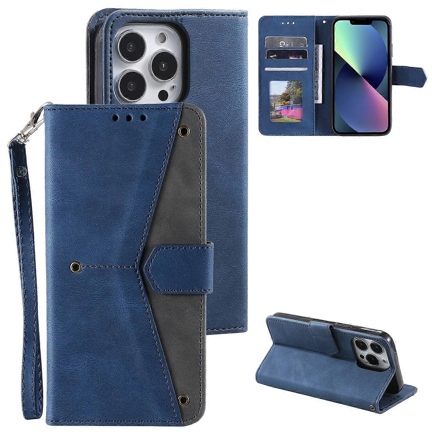 Nail Skin Feel Leather Case For iPhone 16 Pro Max