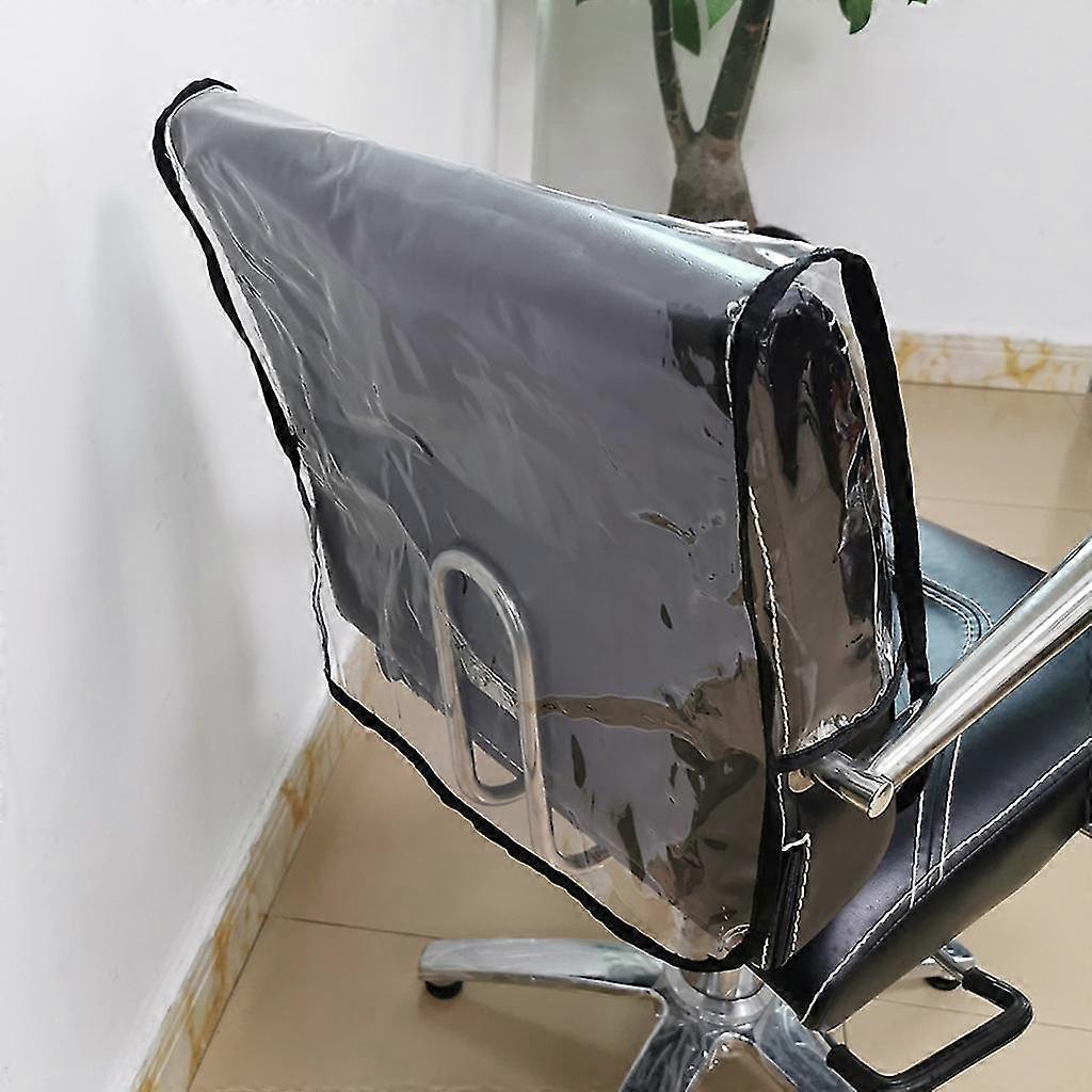 Salon Spa Επαγγελματικό Πλαστικό Διάφανα Καλύμματα Κουρέας Σαλόνι Ομορφιάς Καρέκλα Προστατευτικό Κάλυμμα Κομμωτήριο Κουρέας Πίσω Κάλυμμα