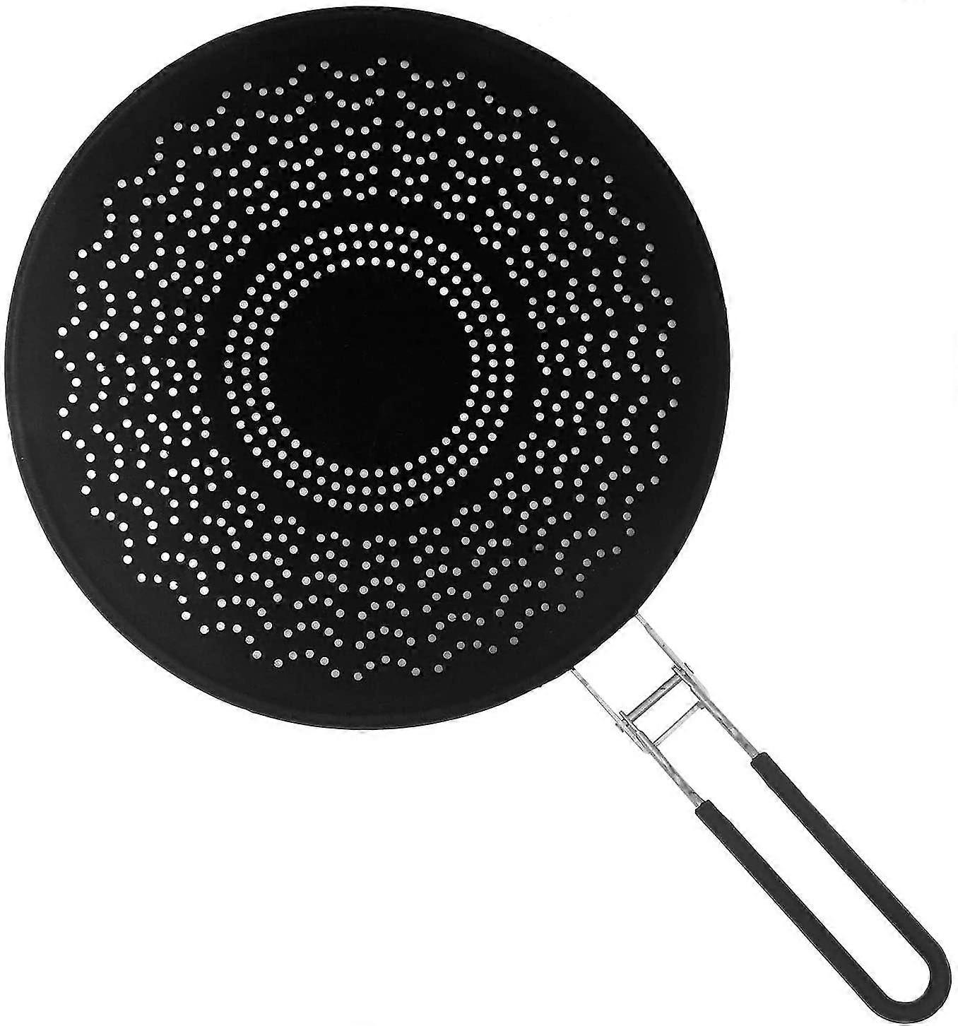 silicone splash screen pot cover 29cm with folding