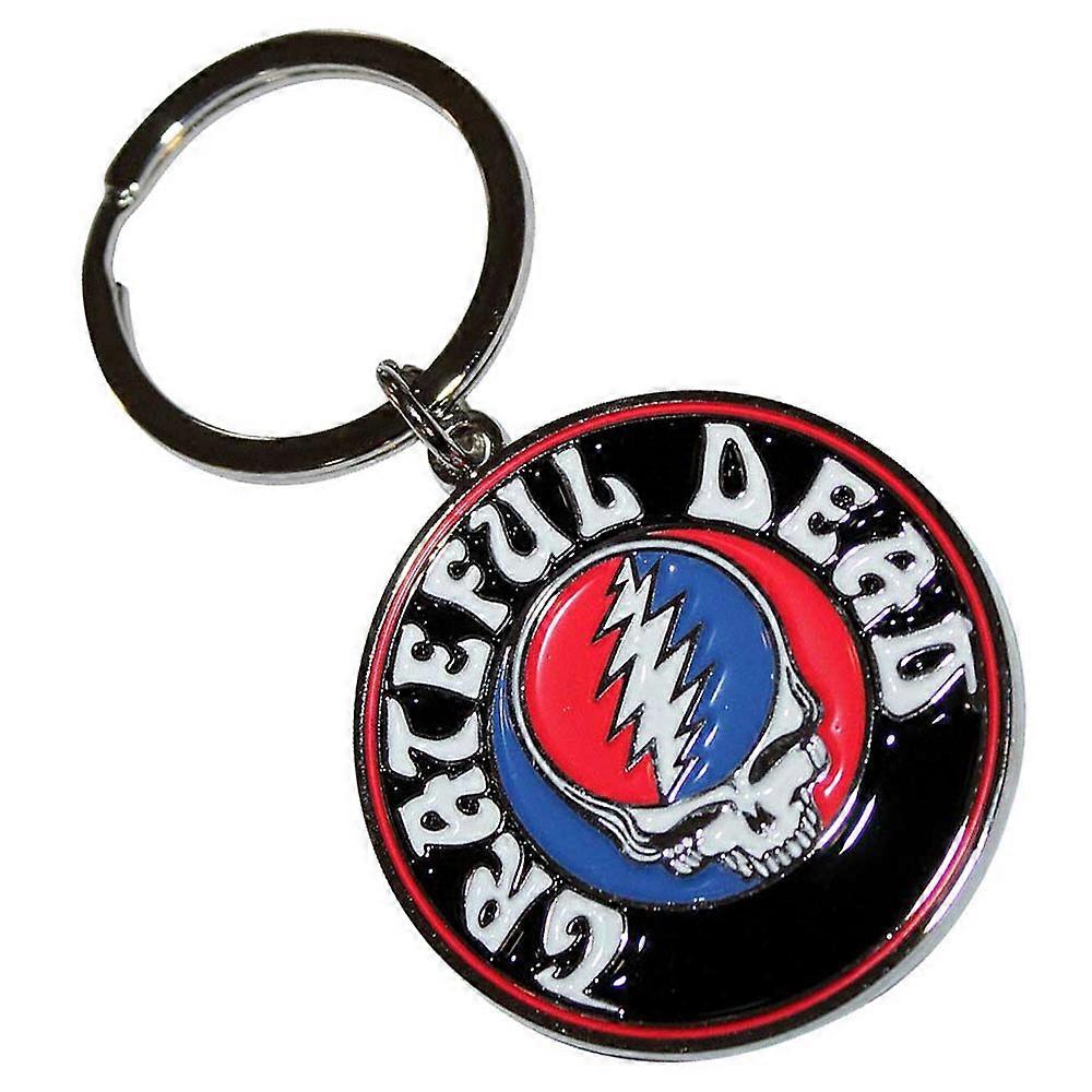 Grateful Dead Steal Your Face Logo Keychain