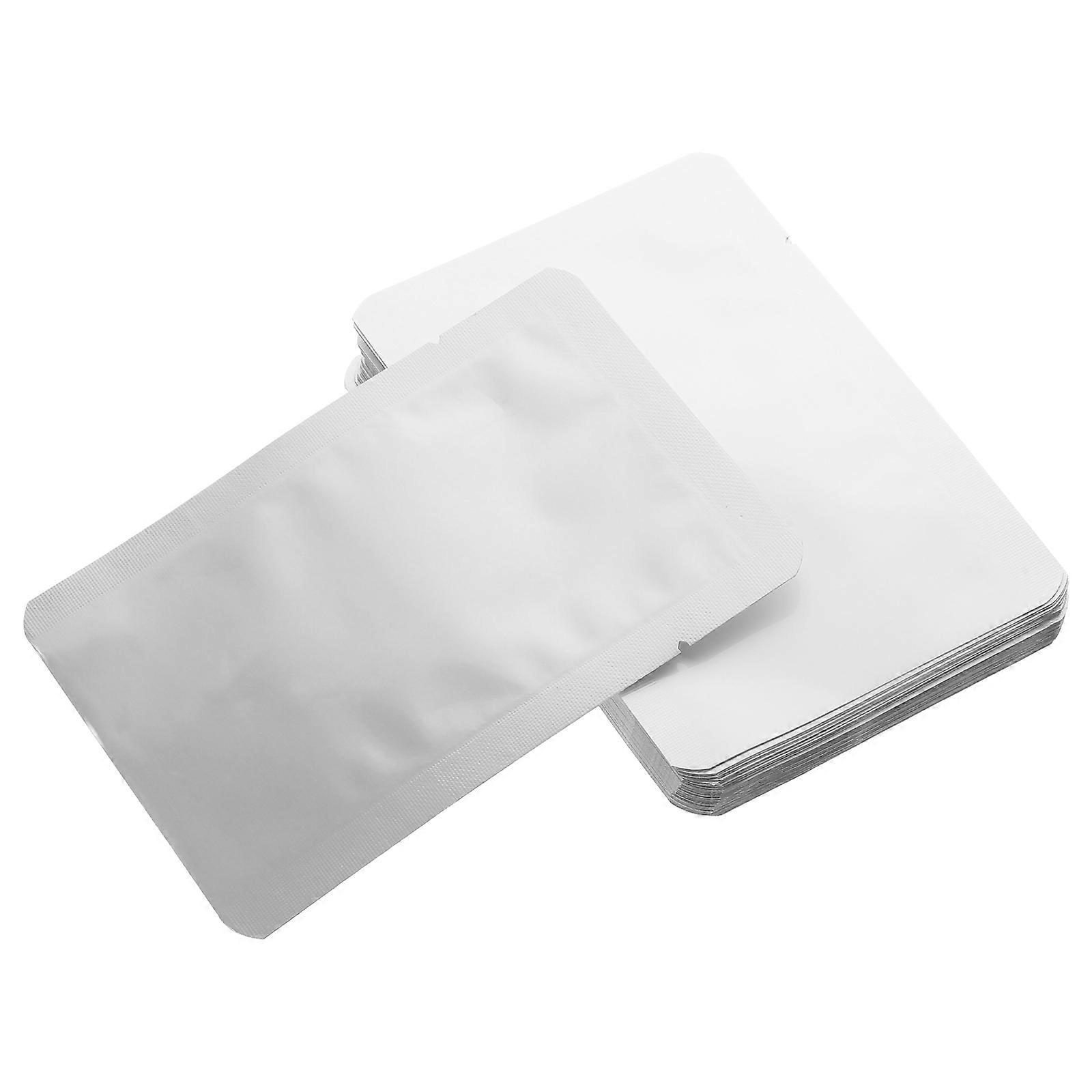100pcs Aluminum Foil Vacuum Package Bag Food Storage Pouches Sealable Bags