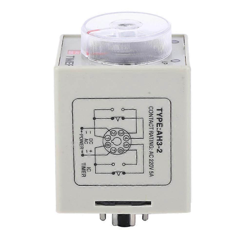 AH3-2 Time Relay Mini Delay Controller Timer AC 220V for Automatic  Control System10S YEMAA