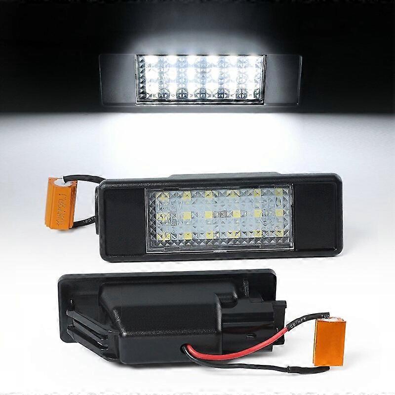 Error Free LED License Plate Light Number Plate Lamp For Mercedes-Benz Vito Viano W639 2003-2014 Sprinter W906 2006-2018 Motor Vehicle Lighting