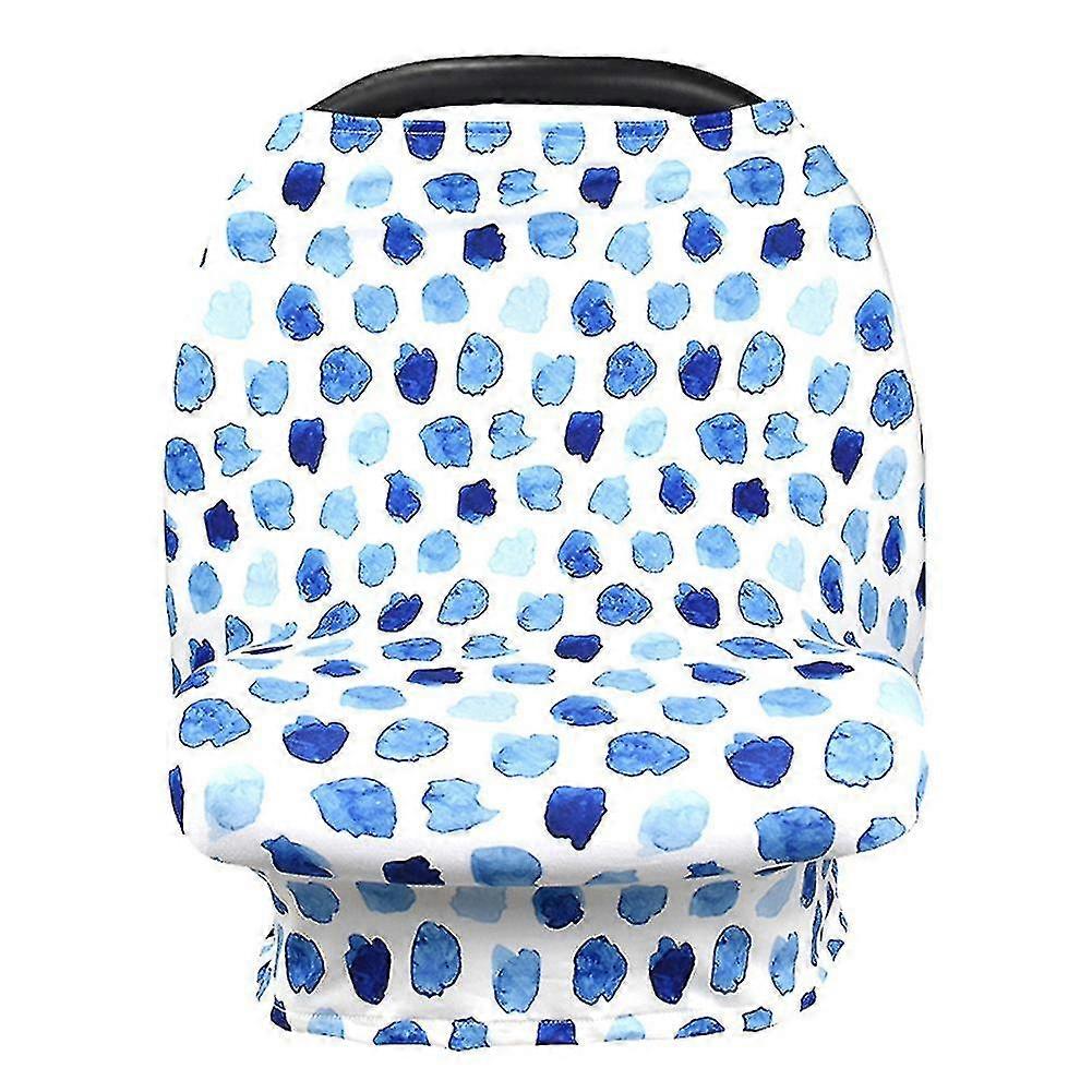 4 In 1 Car Seat Canopy Soft Baby Nursing Cover Sunscreen Poncho Full Protection