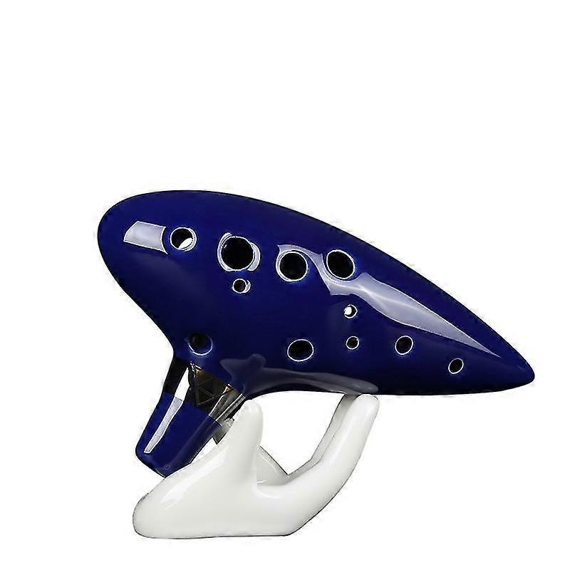 Zelda Ocarina, 12 Hole Alto C Zelda Ocarinas(1pcsblue
