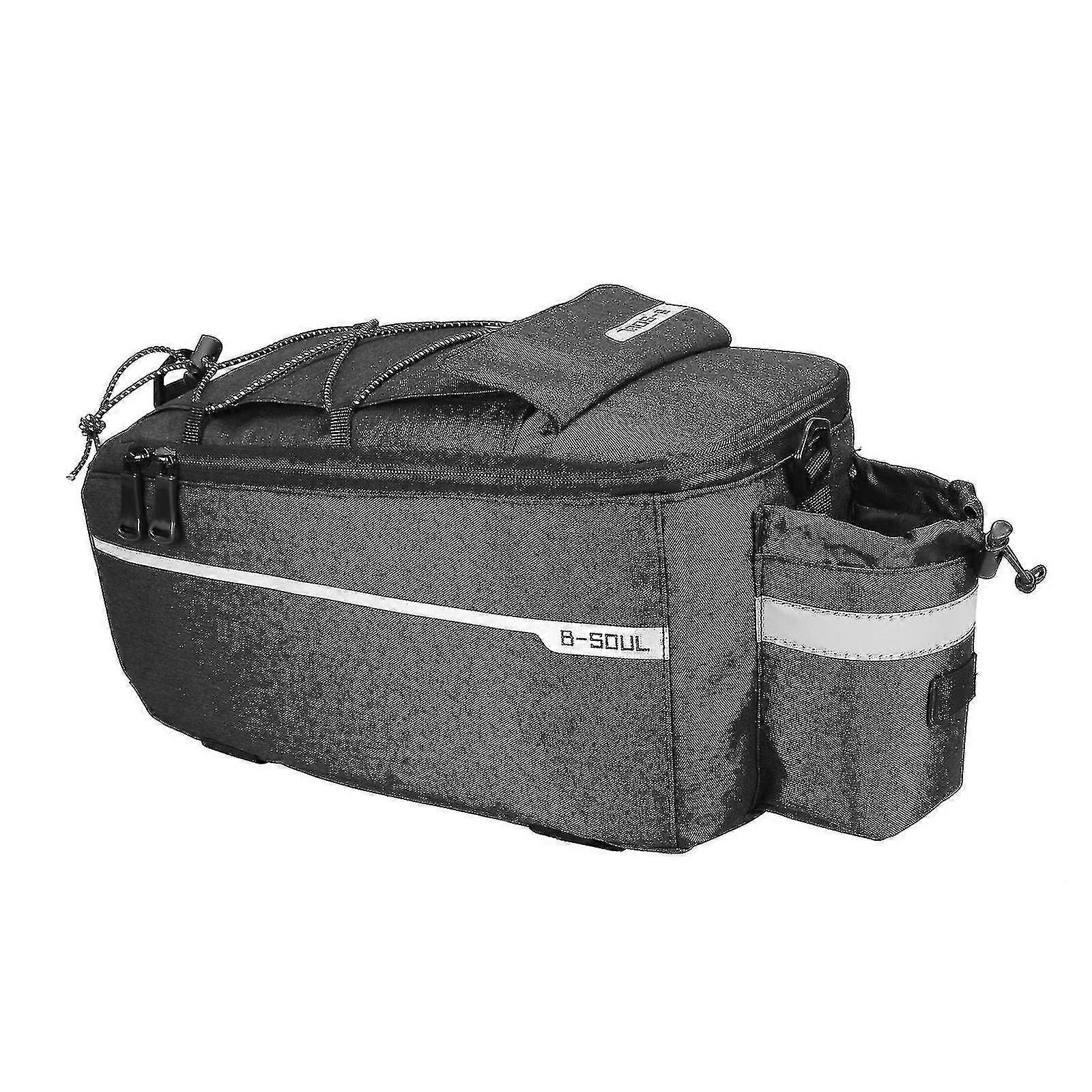 Bike Bicycle Pannier Saddle Rack Handbag Trunk Cycling Bag Rear Seat Storage