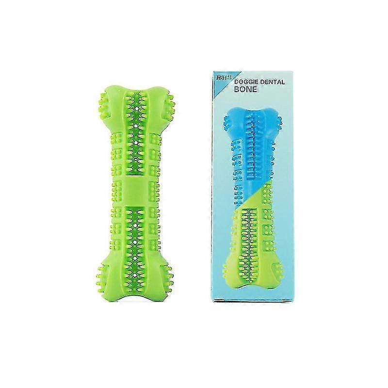 Molar Stick Dog Toy, Interactive Rubber Chew Toy (green 1 Piece)