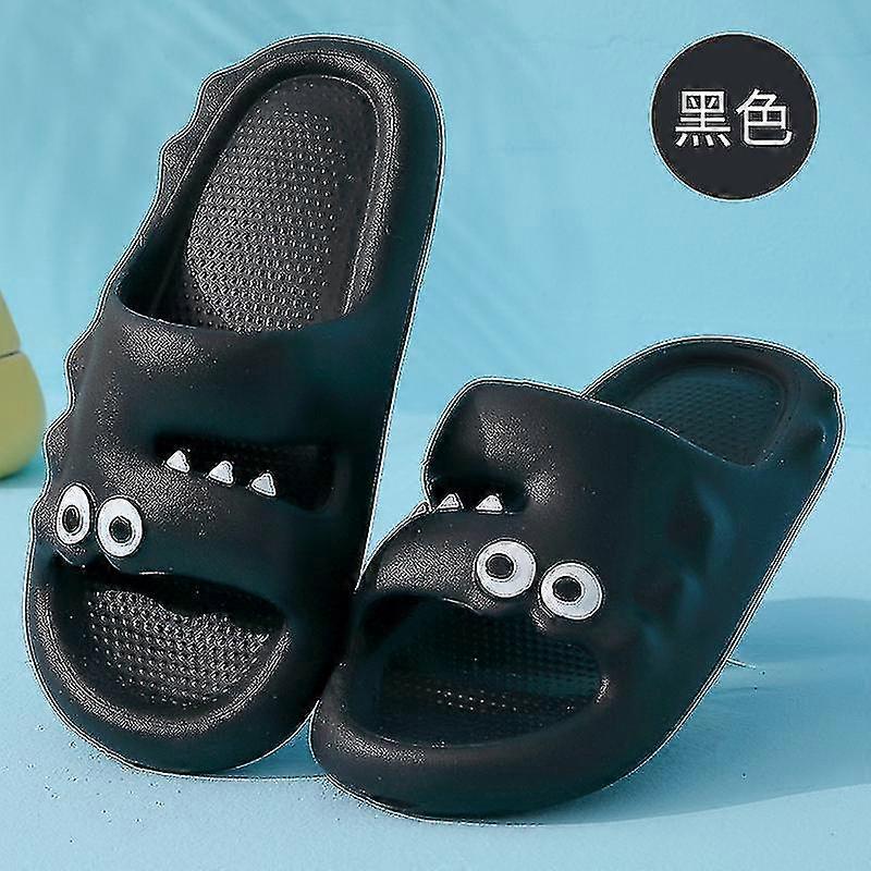 New Summer Men's Home Non-slip Slippers Women's Home Cute Shit Sense Slippers Men's