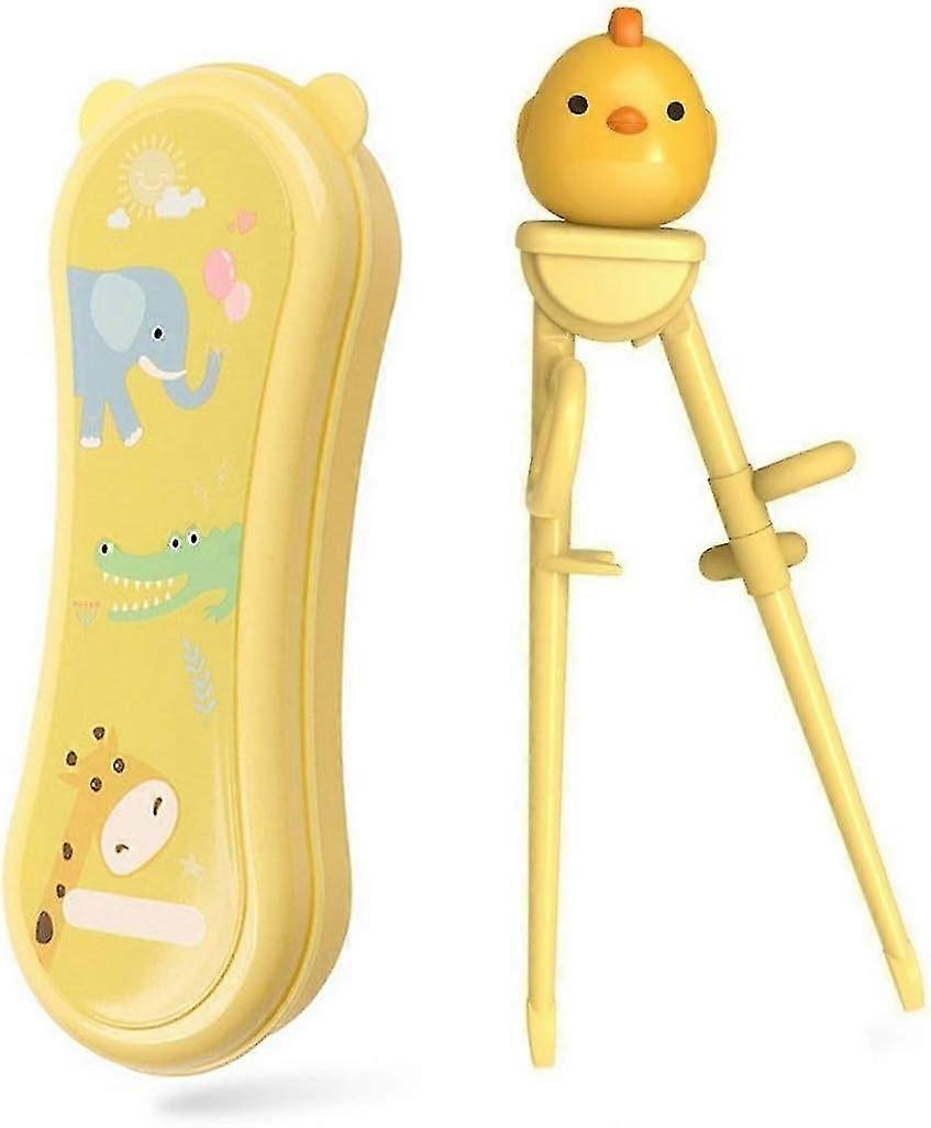 Training Chopsticks for Kids and Beginners - 1 Pair Chopstick with Attachable Learning Chopstick