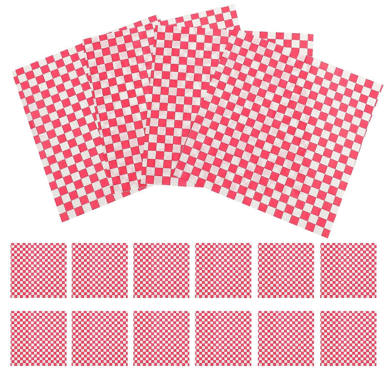 50 Sheets Food Wrap Paper Deli Greaseproof Paper Sandwich Cake Wrappers Liners
