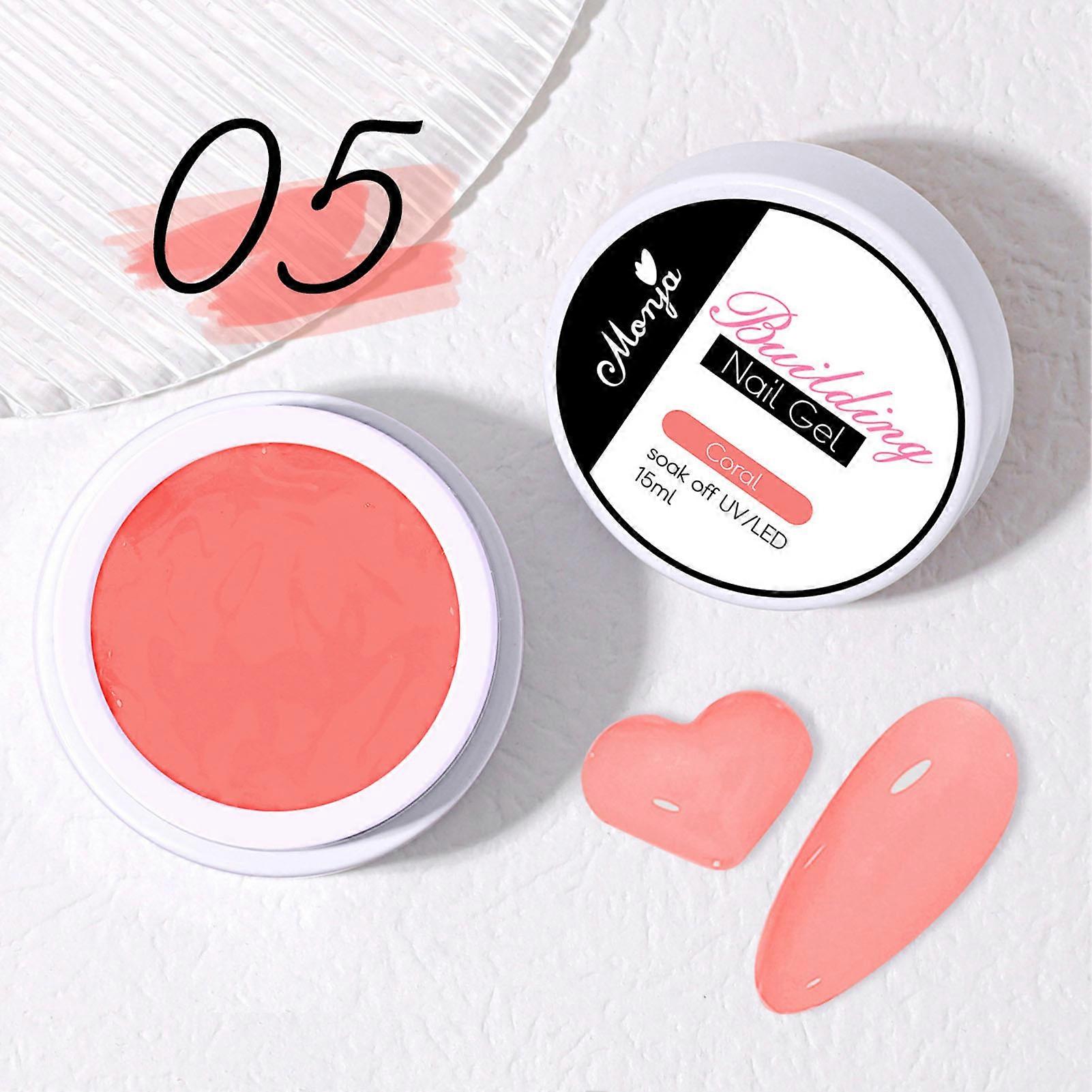 Manicure Art Solid Extension Adhesive Non-Toxic High Endurance Nail Gel Extension for Manicure Novice Beginner