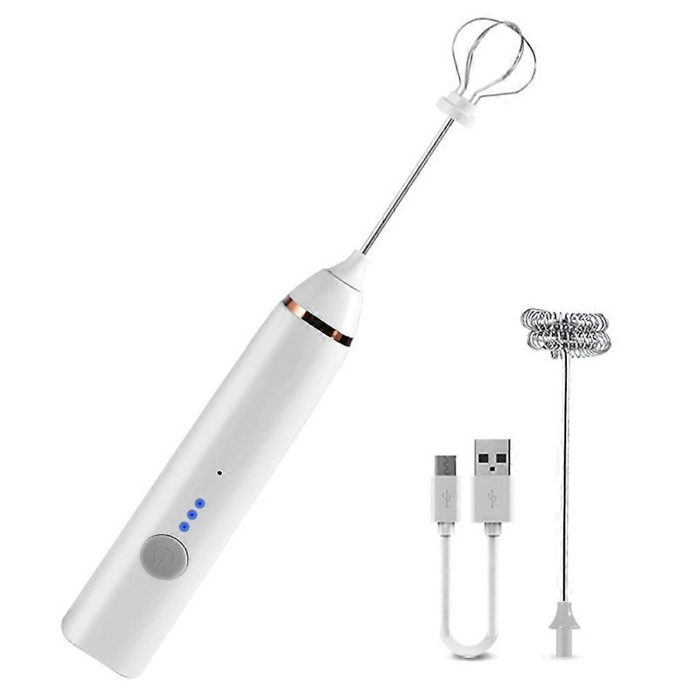 Electric Whisk USB Recharge Three Speed Adjustment Kitchen Cooking Tools Bubbler Egg Cream Sauce St